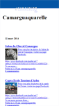 Mobile Screenshot of camarguaquarelle.canalblog.com