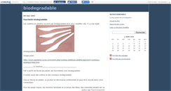 Desktop Screenshot of biodegradable.canalblog.com