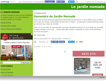 Tablet Screenshot of jardinomade.canalblog.com