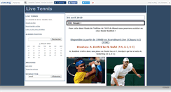 Desktop Screenshot of livetennis.canalblog.com