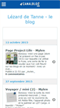Mobile Screenshot of lezarddetanne.canalblog.com