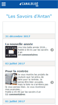 Mobile Screenshot of lessavoirsdantan.canalblog.com