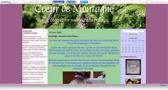 Desktop Screenshot of coeurdemontagne.canalblog.com
