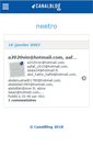 Mobile Screenshot of neetro1802.canalblog.com