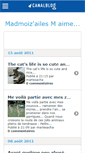Mobile Screenshot of madmoizailesm.canalblog.com