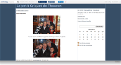 Desktop Screenshot of lepetitcriquet.canalblog.com
