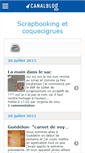Mobile Screenshot of coquecigrues.canalblog.com