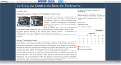 Desktop Screenshot of centredubois.canalblog.com