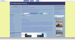 Desktop Screenshot of enattendantmieux.canalblog.com