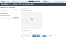 Tablet Screenshot of ludivinelebec.canalblog.com
