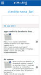 Mobile Screenshot of nanabel.canalblog.com