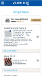 Mobile Screenshot of angenailspassion.canalblog.com