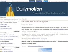 Tablet Screenshot of dailymotion.canalblog.com