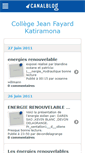 Mobile Screenshot of clgkatiramona.canalblog.com