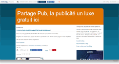 Desktop Screenshot of partagepub.canalblog.com