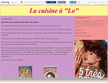 Tablet Screenshot of lacuisinealo.canalblog.com