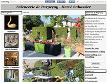 Tablet Screenshot of faienceparpecay.canalblog.com