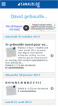 Mobile Screenshot of davidgribouille.canalblog.com