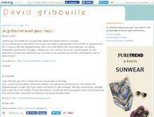 Tablet Screenshot of davidgribouille.canalblog.com