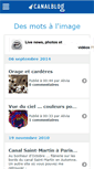 Mobile Screenshot of imagetmot.canalblog.com