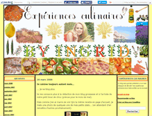 Tablet Screenshot of cucinare.canalblog.com
