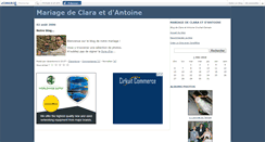 Desktop Screenshot of clarantoine.canalblog.com