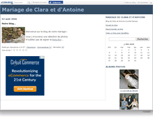 Tablet Screenshot of clarantoine.canalblog.com