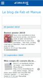 Mobile Screenshot of blogdefabetmanue.canalblog.com