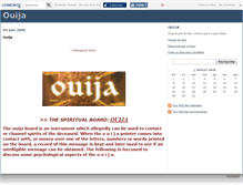 Tablet Screenshot of ouija.canalblog.com