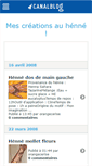 Mobile Screenshot of hennehenna.canalblog.com