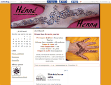 Tablet Screenshot of hennehenna.canalblog.com