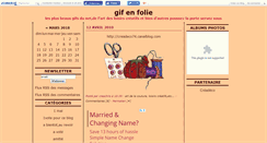 Desktop Screenshot of gifenfolie.canalblog.com