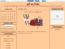 Tablet Screenshot of gifenfolie.canalblog.com