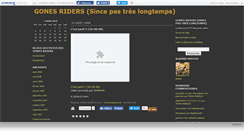 Desktop Screenshot of gonesriders.canalblog.com