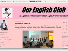 Tablet Screenshot of ourenglishclub.canalblog.com