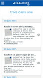 Mobile Screenshot of feeine.canalblog.com