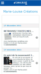 Mobile Screenshot of mlcpeinture.canalblog.com