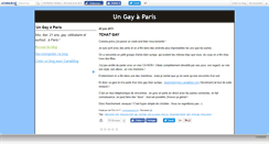 Desktop Screenshot of gayinparis.canalblog.com