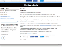 Tablet Screenshot of gayinparis.canalblog.com