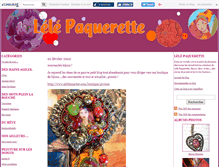 Tablet Screenshot of lelepaquerette.canalblog.com