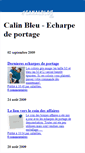 Mobile Screenshot of calinbleu.canalblog.com