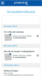 Mobile Screenshot of lacasademiabuela.canalblog.com