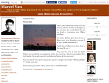 Tablet Screenshot of marcelvan.canalblog.com