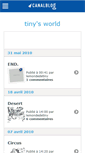 Mobile Screenshot of lemondedetiny.canalblog.com