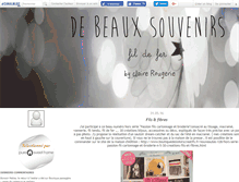 Tablet Screenshot of debeauxsouvenirs.canalblog.com