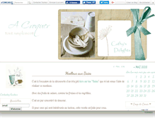 Tablet Screenshot of cathysdelights.canalblog.com