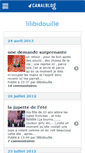 Mobile Screenshot of lilibidouille.canalblog.com