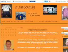 Tablet Screenshot of lilibidouille.canalblog.com