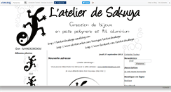 Desktop Screenshot of latelierdesakuya.canalblog.com