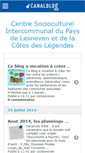 Mobile Screenshot of cscintercommunal.canalblog.com